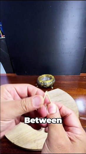 Toothpick Launch Trick Explained🎯#shorts #DIY #Trick