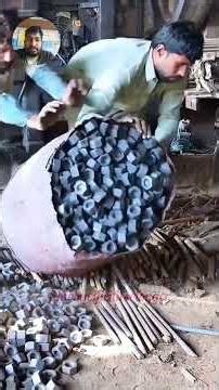 🔩 Step-by-Step Process: How Nuts and Bolts Are Made from Iron |