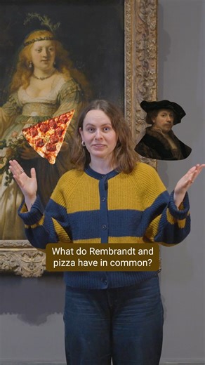 What do Rembrandt and pizza have in common? 🍕 Join Beth as we take explore examples of impasto in our collection. | National Gallery