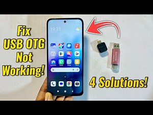 How to Fix USB OTG Not Working on Android Phone - 4 Ways