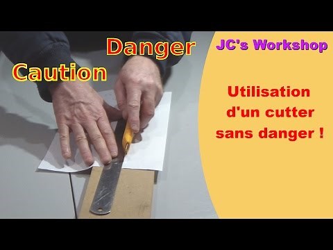 How to Use a Utility Knife Safely - #13