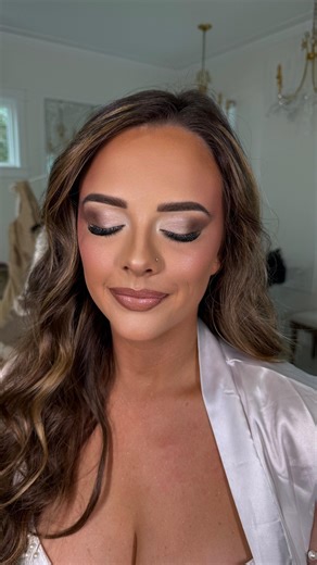 Holly Gritti Glam on Instagram: "When we first started glamming Ava I knew we hit it off! Doing her on her wedding day was nothing short of amazing! The hair the makeup the everything was just perfection! Better than the trial is what we always say but we mean it! Wedding day glam just hits different and we were so excited to be apart of this journey with you! We wish you guys all the love and happiness!!! @avaknorris @wildberry_farm @contentby.tyler @kellymariephotography @hollygritti Glam: Hol
