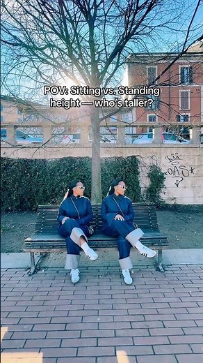 POV: Sitting vs. standing height — who’s taller?
