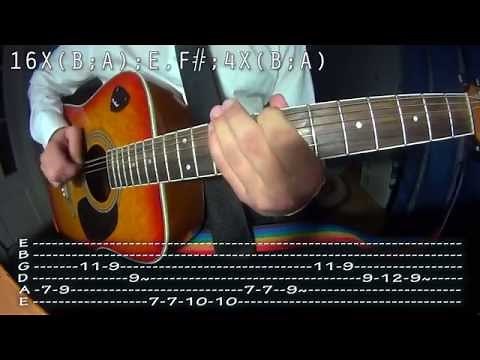 How to play - Tito & Tarantula - After Dark, easy guitar lesson (FULL+SOLO)