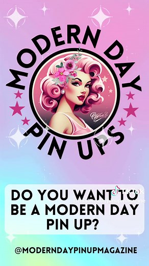 Modern Day Pin Up Magazine on TikTok