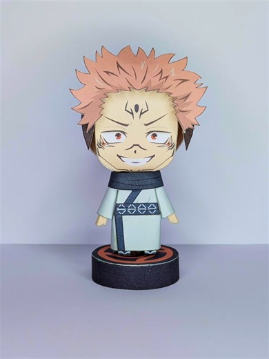 Create Stunning Ryomen Sukuna Papercraft Figures