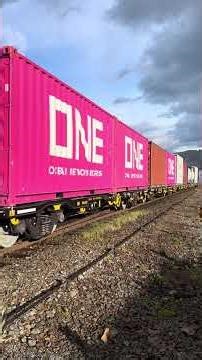 A new DM class 4000hp locomotive returning from port Lyttelton. #railfan train