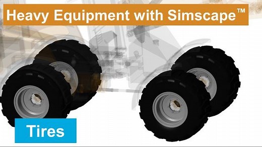 Tire Modeling for Heavy Equipment with Simscape