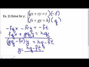 Saxon Advanced Math Lesson 62 abstract coefficients and linear variation