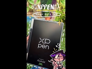 XPPen Magic Note Pad: A color note-taking tablet! (Review)🌱