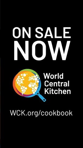 The World Central Kitchen Cookbook is here! #shorts #cookbook #food