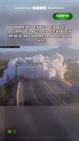 Accidente fatal en Renca: Explosión de camión de Gasco