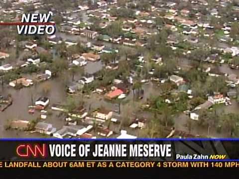 Hurricane Katrina Day 1 Vid 1 Live News the Day After CNN Paula Zaun