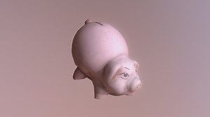 photogrammetry piggybank low poly - Download Free 3D model by vicente betoret ferrero (@deathcow)