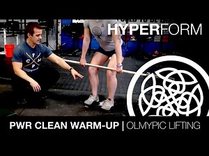GREAT WARMUP FOR POWER CLEANS: Hyperform