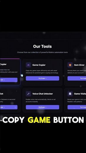 Roblox copier game 2025 year!😱😱