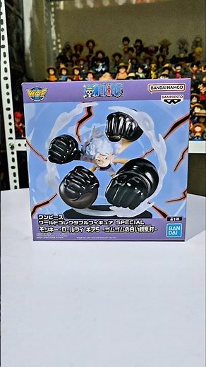 One Piece Monkey D. Luffy Gear 5 WCF Gum-Gum Dawn Gatling Bandai Figure #onepiece #luffy #hatxi #fyp