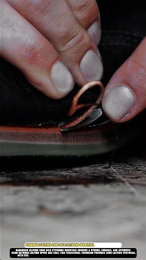 Handmade Leather Shoe Sole Stitching Worktool for Durable Finish