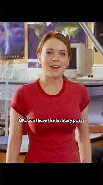 How was your first day? #MeanGirls2004 #LindsayLohan #AmandaSeyfried #RachelMcAdams #reginageorge