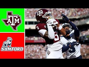 #3 Texas A&M vs Samford Highlights | 2025 College Football Week 13