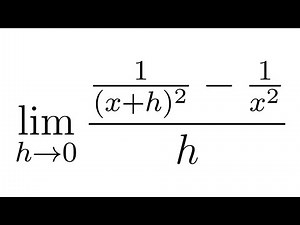 Calculus Limit with a Complex Fraction