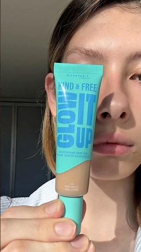 The ‪@rimmellondon‬ Kind & Free Skin Tints to help you stay glowing all day long #glowitup #ad