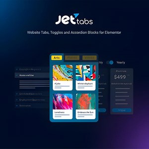 Jettabs GPL | Tabs, Toggles & Accordion Plugin for Elementor - Etsy Australia