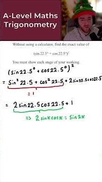 Day 30: Trigonometry • Daily A-Level Maths Revision 🔢 #alevelmaths #maths #maths