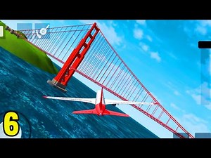 Best Plane Game Mobile Plane Crash: Flight Simulator Android ios Gameplay Part 6