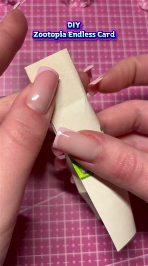 DIY Zootopia Endless Card 🐰🦊✨#zootopia #endlesscard #diycraft #papercraft #art #Handmade