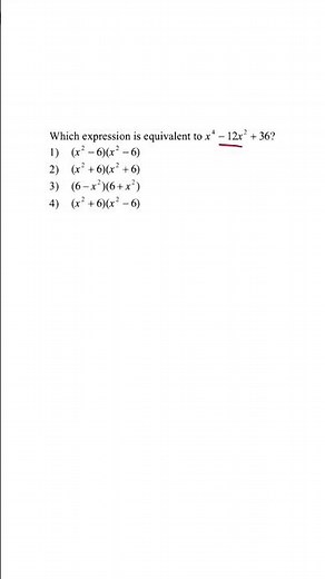 Identify & Factor Perfect Square Trinomials