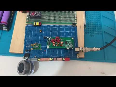 HF auto bandpass filter controlled by Arduino (real test)
