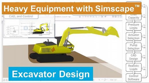 Excavator Design with Simscape