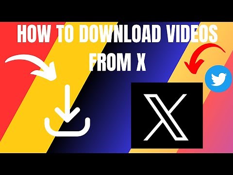 How To Download Videos From X (Twitter) - 2025.