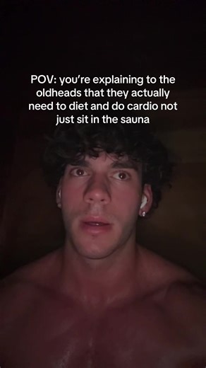 sauna will not make u lose fat🙏😭