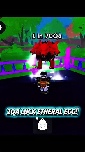 Hatching Blackhole Etheral Egg With 2Qa Luck! 🤯🔥 #rideapet #roblox #viralvideo
