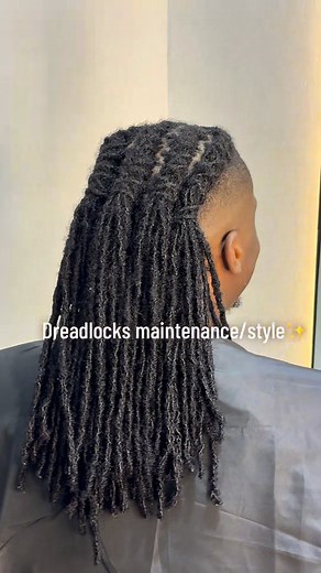 Dreadlocks maintenance and style✨ #Dreadlocks #dreadlockjourney #LocMaintenance | Rubyhairmpire