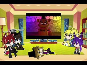 FNAF 1 react to Mario plays fnaf