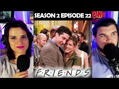 FIRST TIME WATCHING Friends - Season 2 Episode 22 "The One With Two Parties"