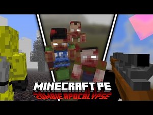 Best Zombie Apocalypse Addons For MCPE 1.20+