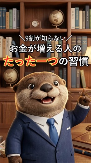 【お金が増える"たった1つ"の習慣】手取り21万でも3000万貯めた方法🦦
