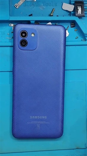 How to replace the front screen of a Samsung Galaxy A03 #smartphone #technology #tutorial