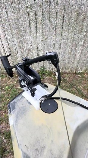 Easy Kayak Trolling Motor Install #fishing #kayakfishingtips #kayakfishing #kayak