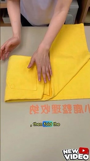 👖 The Pants Folding Hack Everyone Is Talking About!