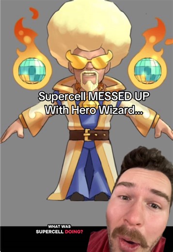 Hero Wizard was ROBBED #clashroyale #clashroyalememes #fyp | Clash Royale