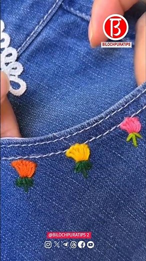 Tulip Embroidery Techniques: Sharing Details Needle Tips Needlework Embroidery