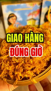 Giao hàng đúng giờ ! #comchaysaigon #cobasaigon #comchaychabong #comchaycoba #dacsansaigon | Cơm Cháy Cô Ba Sài Gòn