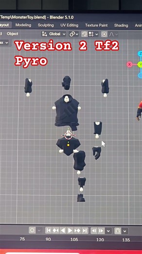 Update on Model Tf2 Pyro Action Figure Owned by valve not owned by me