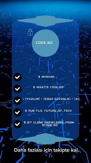 code.iso evrenine hoşgeldiniz