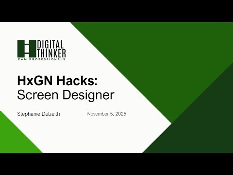 HxGN Hacks | Screen Designer
